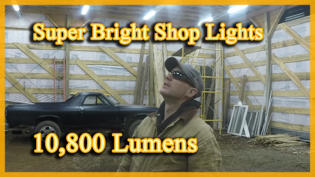 The Best LED Shop Ligths On The Market, SUNCO Shop Lights YouTube