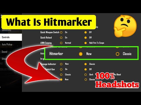 What Is Hitmarker In Free Fire How To Use Hitmarker Option In Free Fire Control Drag Headshot Youtube