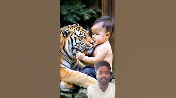 Big Bengal Tiger with Cute Baby | Nouman Hassan##