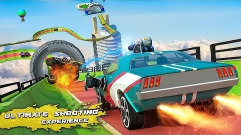 Ramp Car Stunts Impossible Tracks 3D - Mega Ramps Ultimate Race Shooting Game - Android GamePlay