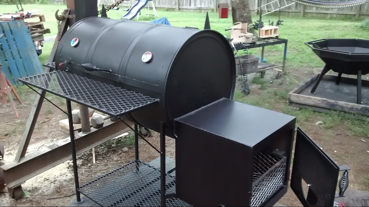 How to build a barrel smoker