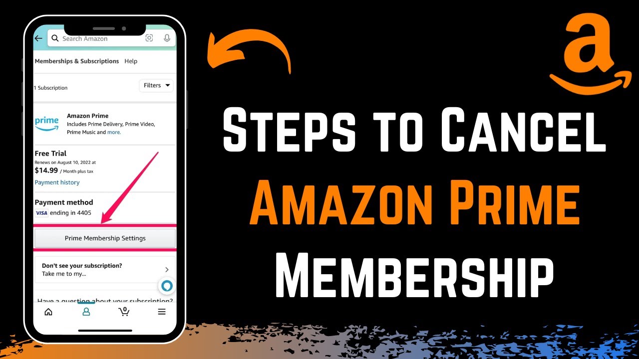 How to Cancel Amazon Prime Membership ! - YouTube