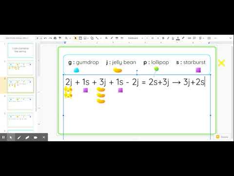 Expressions 5 - Combining Like Terms Teacher - Google Slides - YouTube