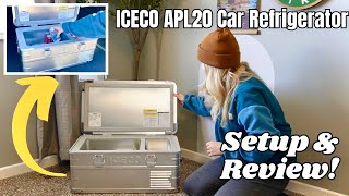 ICECO APL20 Car Refrigerator  Unboxing, Setup, and Review!