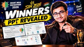 SIH 2026 Winners PPT Revealed! 🔥 | Smart India Hackathon Winning PPT Explained