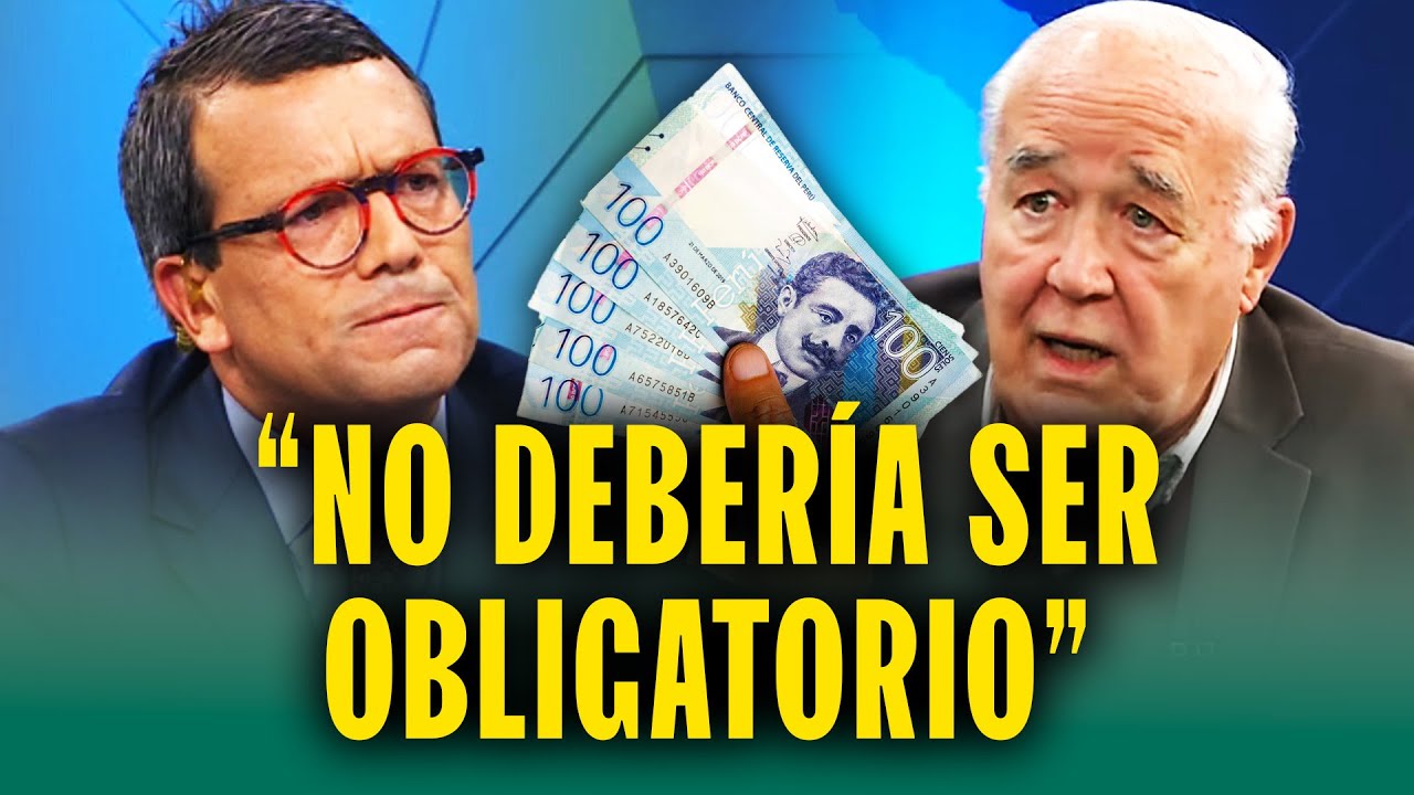 Víctor García Belaunde sobre el sistema de pensiones: "No debería ser obligatorio"