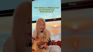 BLACKPINK ROSÉ - Wildfire (Cover) (Lyrics) Resimi