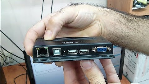 How to configure MiniPoint Ethernet (ThinGlobal) HDMI over LAN zero client for Monitors AnyWhere