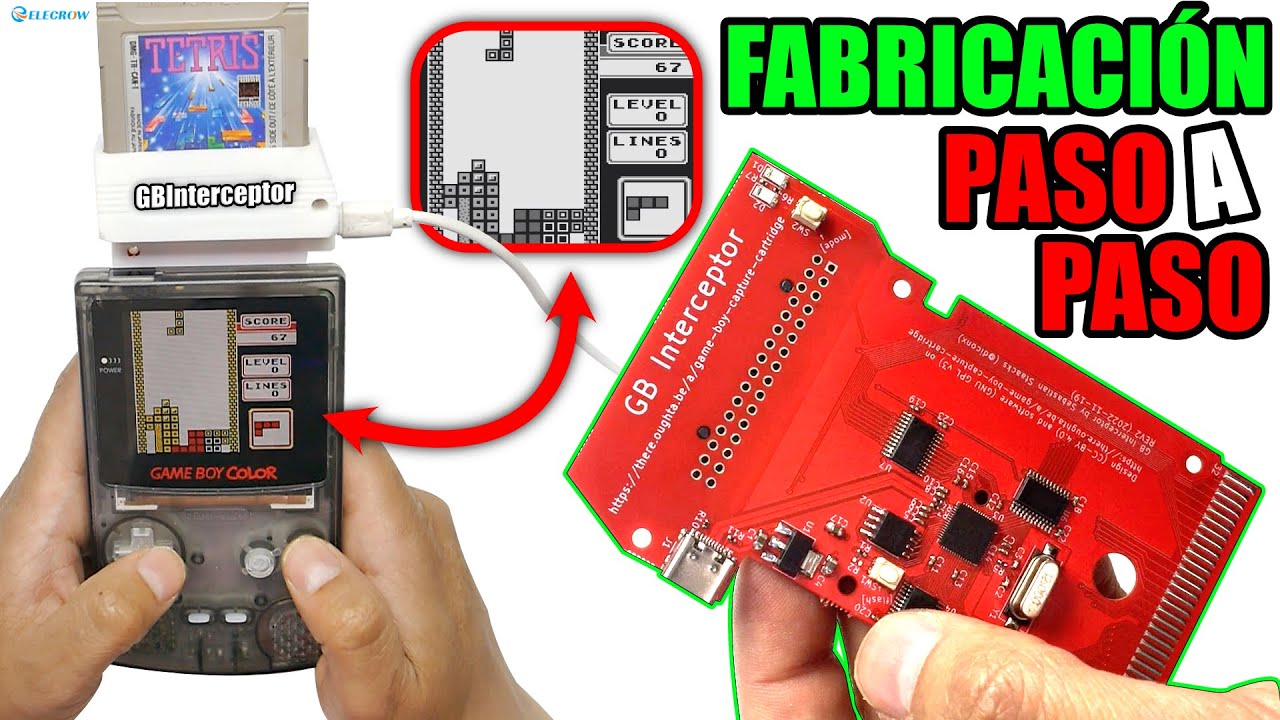 Streaming Desde GAME BOY Hardware DIRECTO, ELECROW