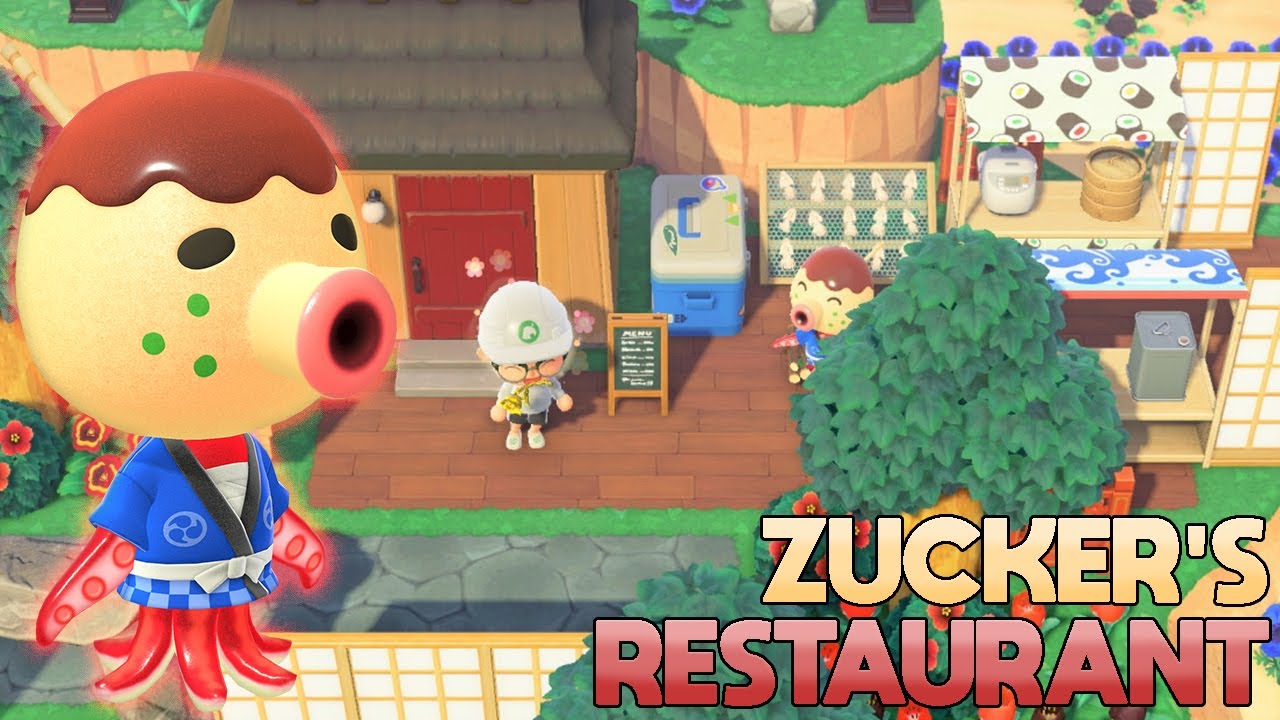 Designing Villager Yards 2 (Zucker’s Restaurant) Animal Crossing New