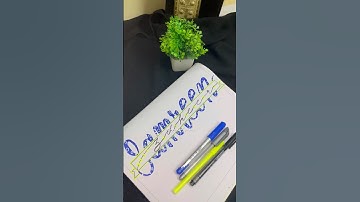 Drop your name in the comment #shorts #calligraphy #art #shortsfeed #nameart