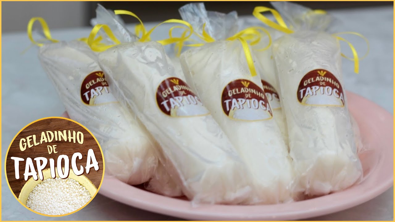 VENDA MUITO 🤑 ESSE GELADINHO DE TAPIOCA DELICIOSO