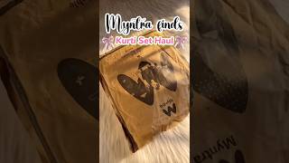 Myntra Kurta Haul | Affordable Ethnic Wear Try On 🌸 #myntra #kurtaset