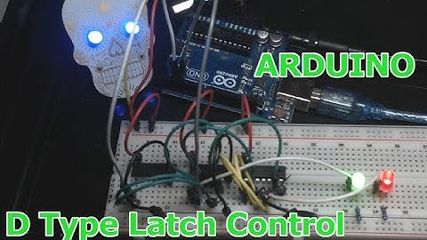 Arduino D Type Latch Control