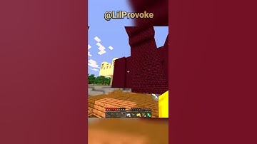 MINECRAFT BUT STRUCTURES RANDOMLY SPAWN!!!