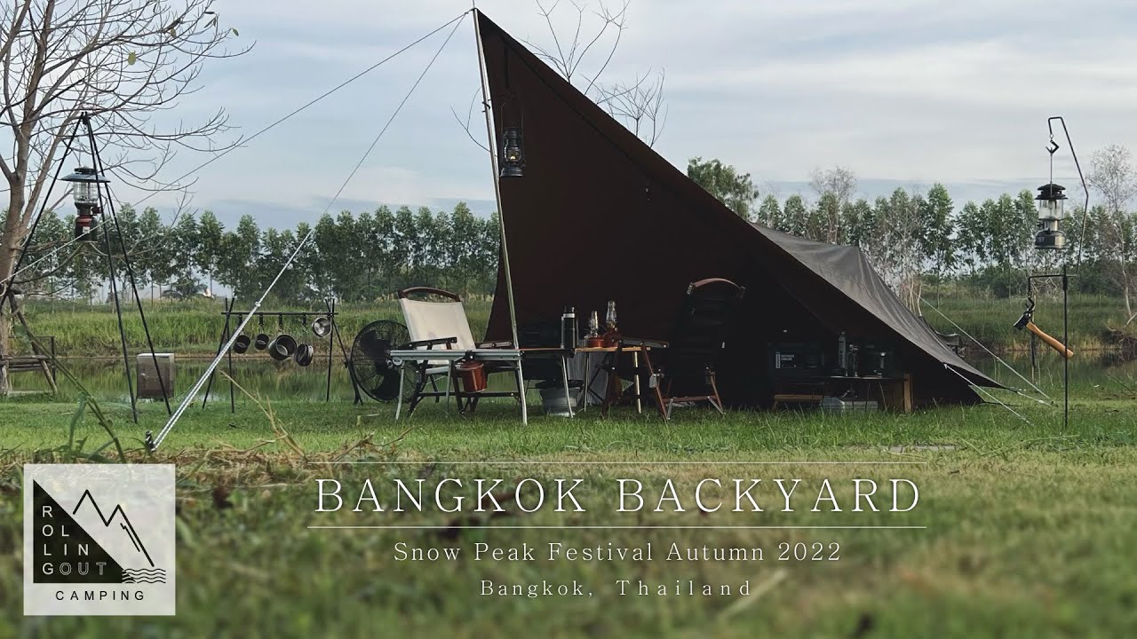 ROLLING OUT CAMPING / Snow Peak Hexa Ease 1 / Snow Peak Festival