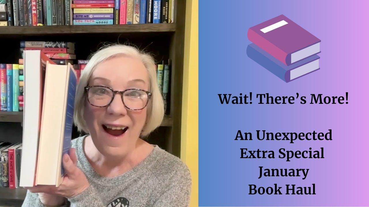 Wait! There's More! | An Unexpected January Book Haul