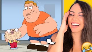 The Most Darkest Humour In Family Guy Not For Snowflakes Part 2 Bunnymon Reacts