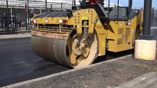 Repaving Walmart parking lot in LaGrange Kentucky