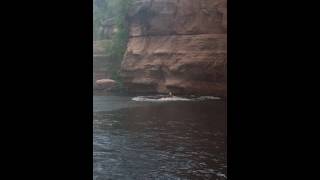 Cliff Jumping At Slide Rock State Park (Az)