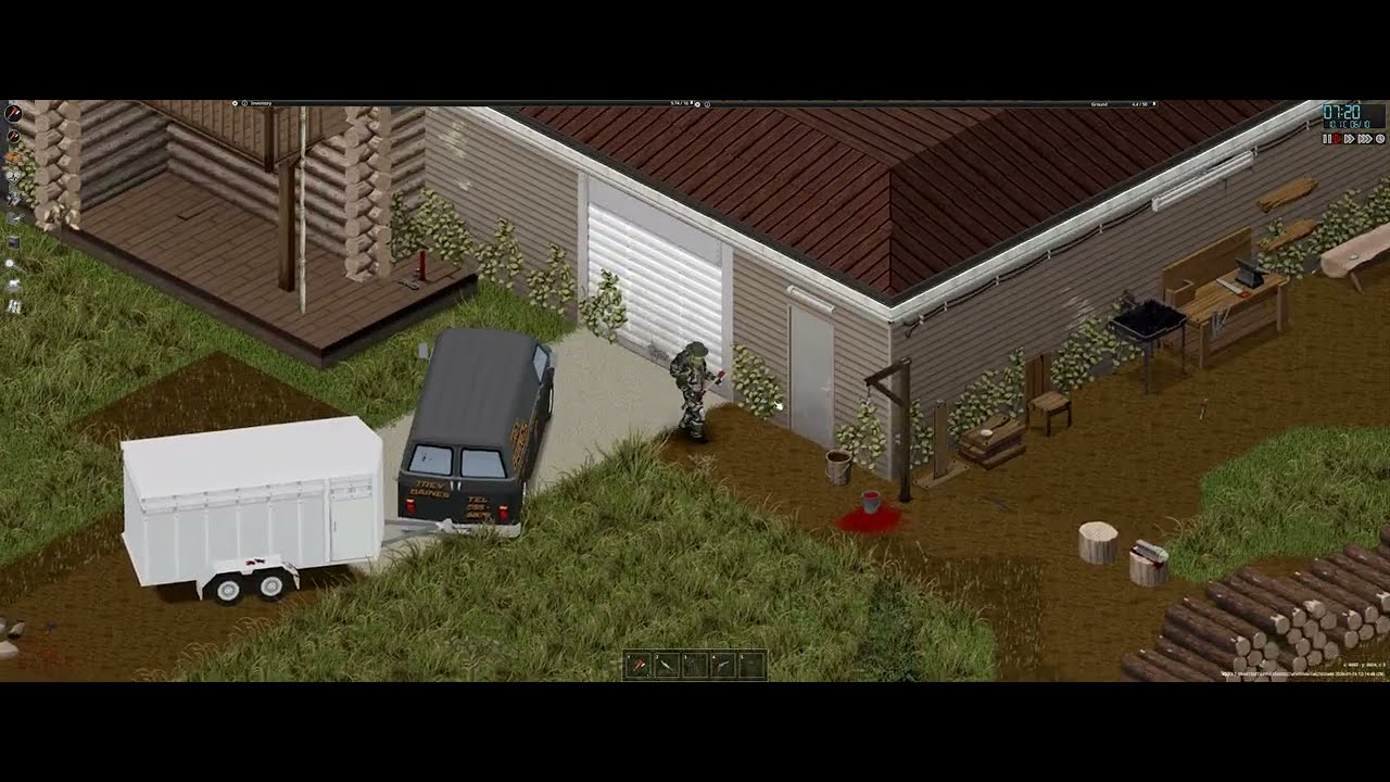 Project Zomboid: Deerhead Lake Ranger Station Base Tour!