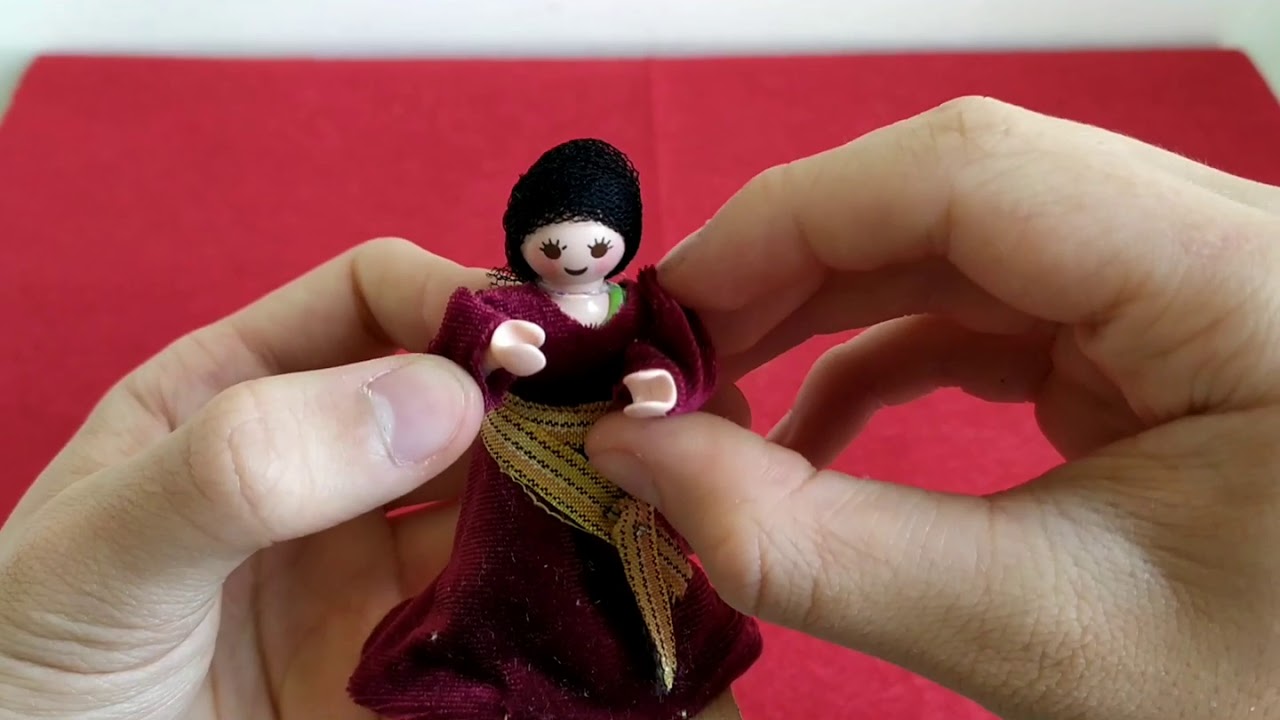 Tutorial como vestir a una Virgen de Playmobil