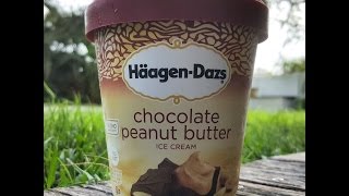 CHOCOLATE AND PEANUT BUTTER Haagen Dazs Chocolate Peanut Butter