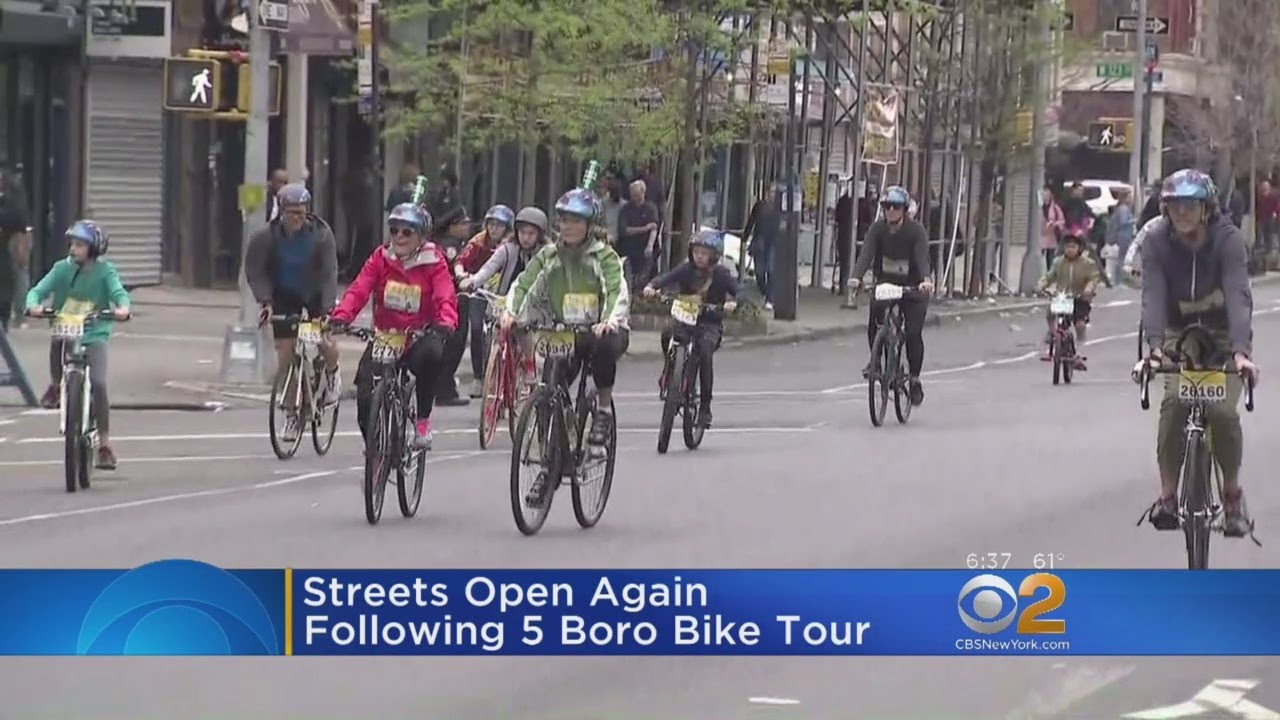 32000 Bicycles Take Part In 5 Boro Bike Tour 32000 Bicycles Take Part In 5 Boro Bike Tour