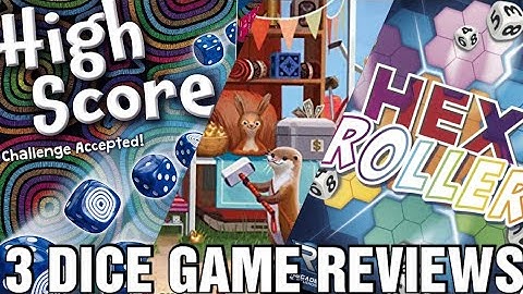 3 Good Dice Games - Hex Roller, High Score, Flea Market