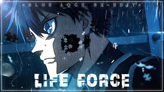 Blue Lock S2 - Life Forceedit Amv 4K