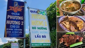 Bò nướng Phương Hương (Núi Két) quán ngon quen thuộc của các phượt thủ khi đến An Giang