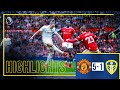 Highlights: Manchester United 5-1 Leeds United | Ayling scores screamer in defeat | Premier League