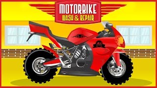 Motorbike Wash & Repair Fun Game For Kids screenshot 2