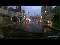 KENWOODドライブレコーダー DRV-325雨の日の映像
