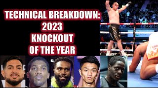 🥊 TECHNICAL BREAKDOWN OF THE BEST KOs OF 2023 🥊 WHAT CONSTITUTES A 