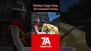 Madurai Alagar Song 3D Animated Version Divine Tamil Devotional 7Animators Reuploaded