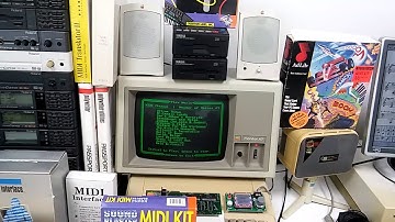 [제로하나 컴퓨터박물관] 8bit retro computer apple iie ultima v midi 음악입니다.(Greyson’s Tale)