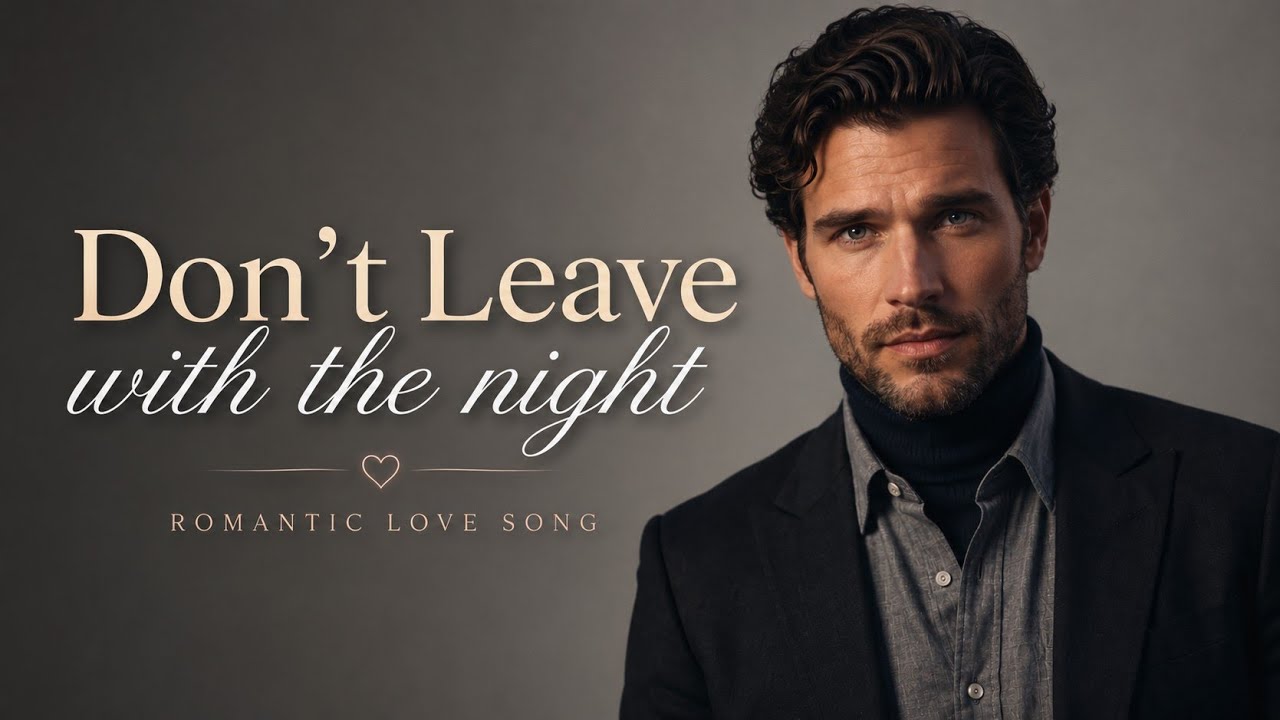 Don't Leave With The Night 🎶 Beautiful Romantic Love Song | Emotional English Lyrics