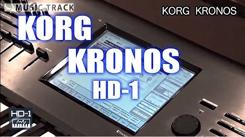 KORG KRONOS [HD-1] Demo & Review [English Captions]