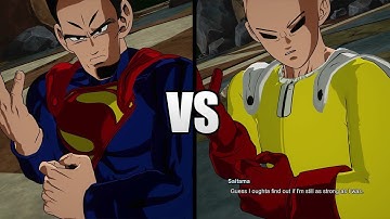 Team Superman VS Team Saitama (CPU VS CPU) - Dragon Ball Sparking! Zero Mods