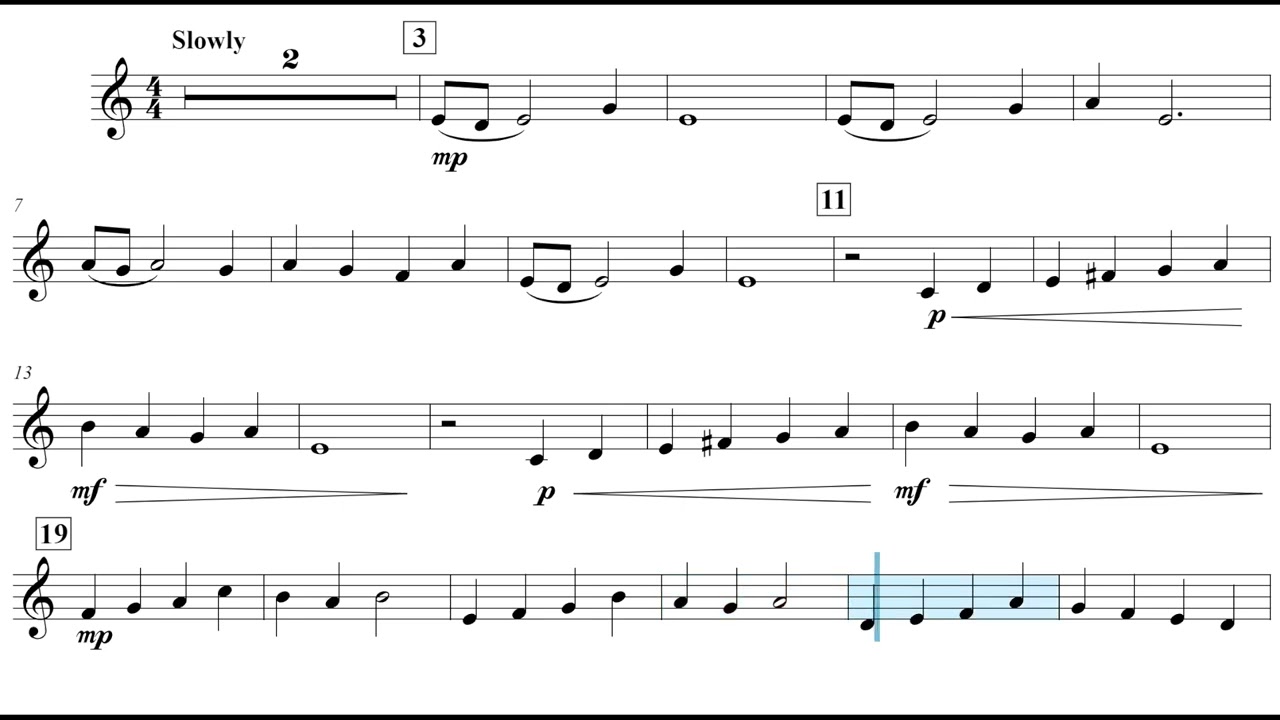 Anasazi (John Edmondson) Trumpet 1 Play Along