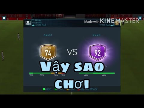 FIFA Mobile 1 : Trận đấu tai hại