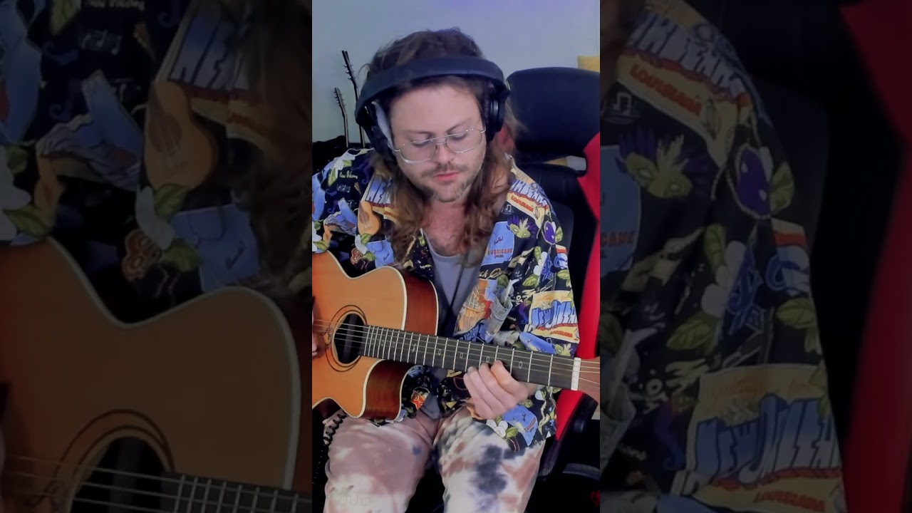 End Guitar solo Melissa Acoustic Cover