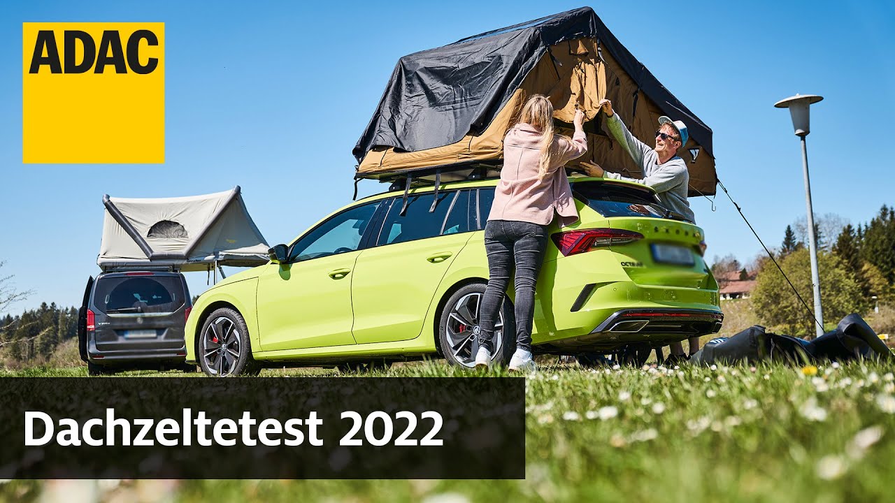 Dachzelte frs Auto im Test 2022  Ergebnisse, Kauftipps & Erfahrungen mit  dem Montieren | ADAC
