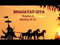 43-BHAGAVAD GITA-CH 6 (15-23) - EXPLANATION IN ENGLISH #bhagavadgitaonline #bhagavadgitaforbeginners