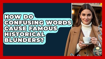 How Do Confusing Words Cause Famous Historical Blunders? - Lexicon Lounge
