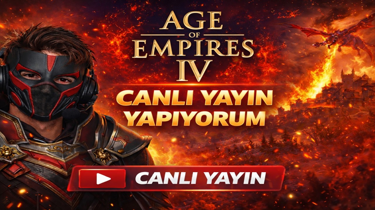 🔴 Age of Empires IV LIVE | Online Battles Canli Yayin  (No Commentary) #live