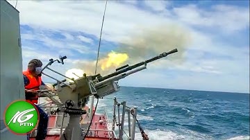 Vùng 5 Hải quân kiểm tra bắn đạn thật trên biển | THKG