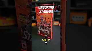 Unboxing de Star Fox en Switch 2 #StarFox #Switch2 #Shorts #nintendo