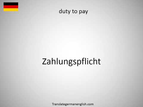 How to say
